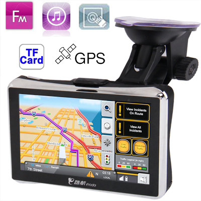 Z500 5.0 inch 800 x 480 Pixels TFT Touch Screen Car GPS NavigatorBuilt 4GB Memory and Map